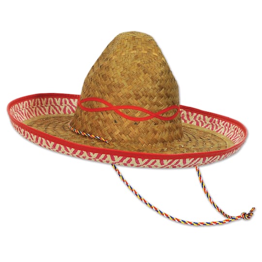 Beistle 60623 Sombrero, Pack Of 48